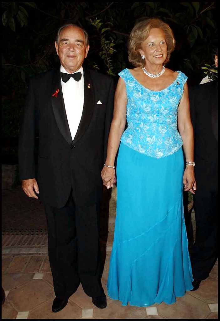 El conde Rudi y la princesa maría Luisa de Prusia, que este mes celebran su 55º aniversario de boda