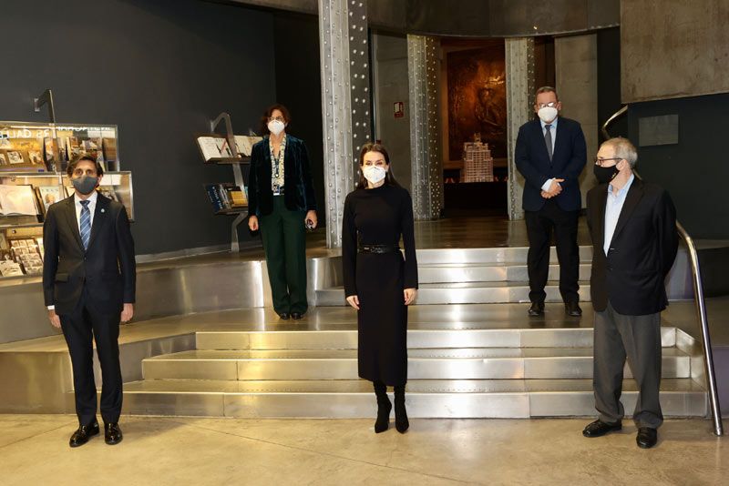 Reina Letizia y César Alierta