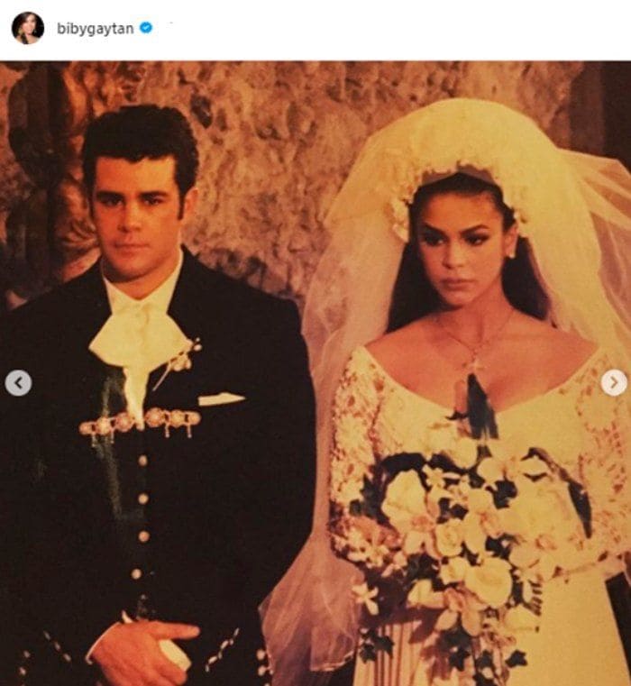 Boda de Bibi Gaytán y Eduardo Capetillo, 1994.