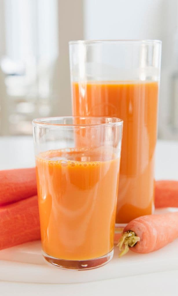 jugo de zanahoria