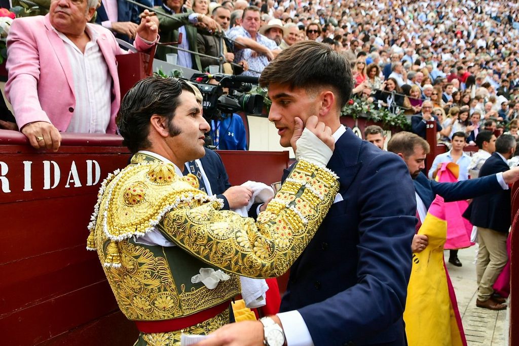 Morante de la Puebla y su hijo