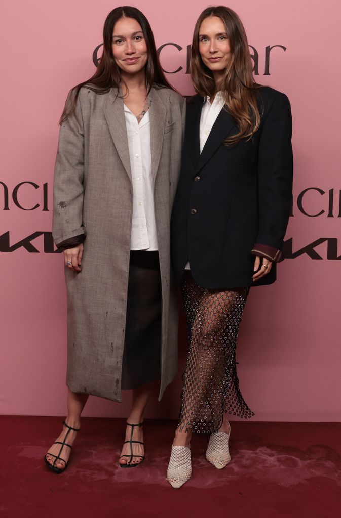 Grace y Melissa Villarreal en el desfile de Fabio Encimar en Madrid