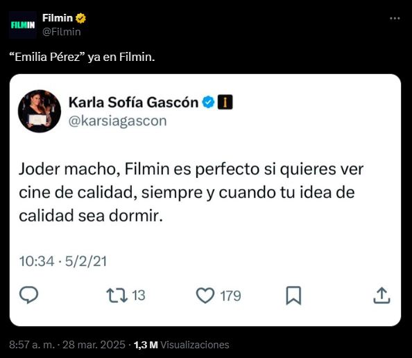 Karla Sofía Gascón estalla ante su nueva polémica