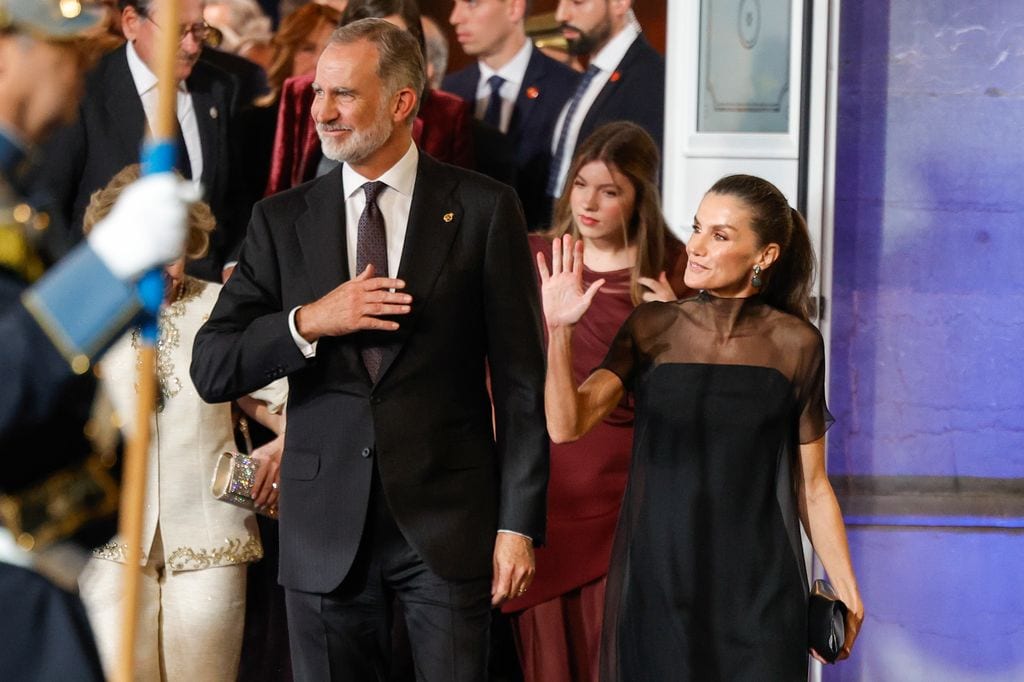 Los reyes Felipe y Letizia en los premios Princesa de Asturias 2025