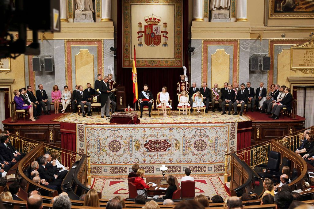 Ceremonia de la proclamación del rey Felipe VI el 19 de junio de 2014