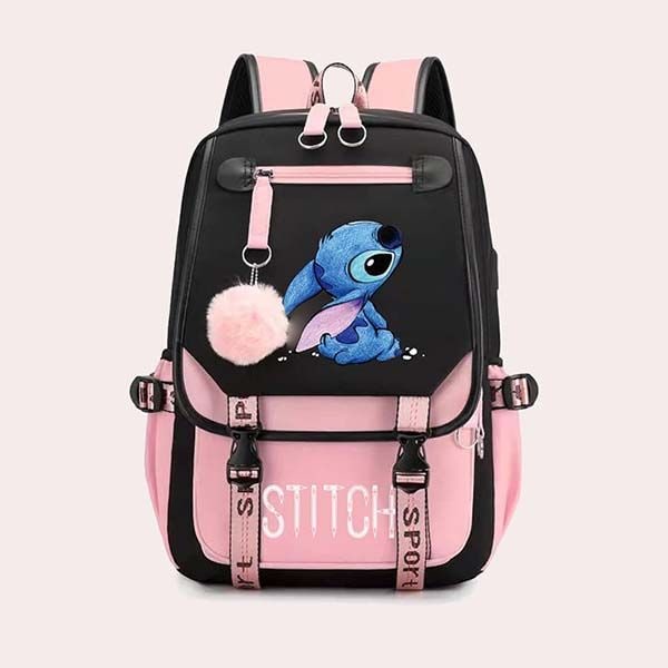 Mochila Escolar de Stitch en Amazon