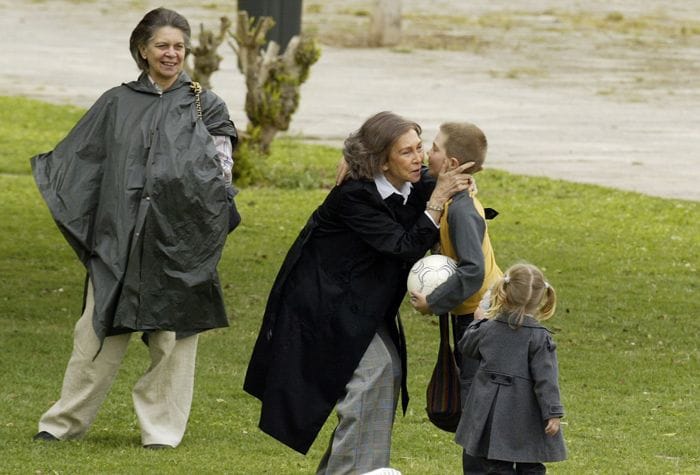 Irene de Grecia y sus sobrinos