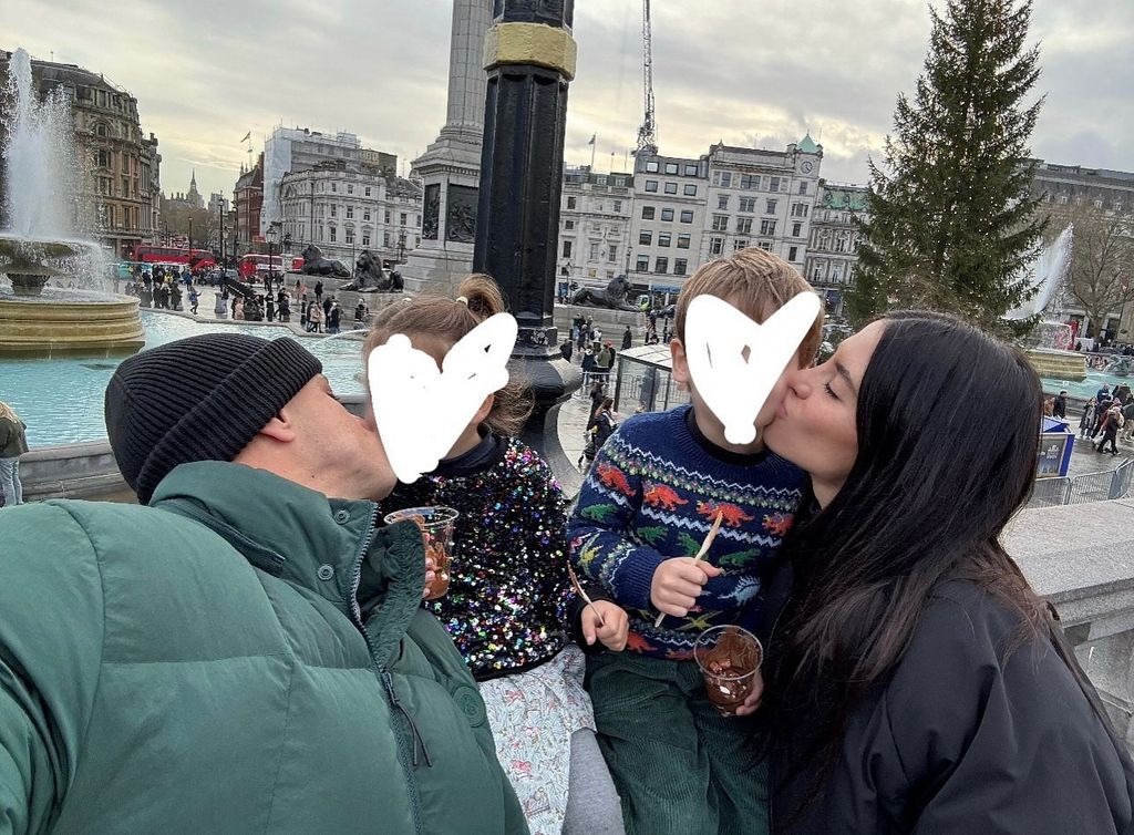 Sarah Kohan y 'Chucharito' Hernández siguen unidos por el amor hacia sus hijos.