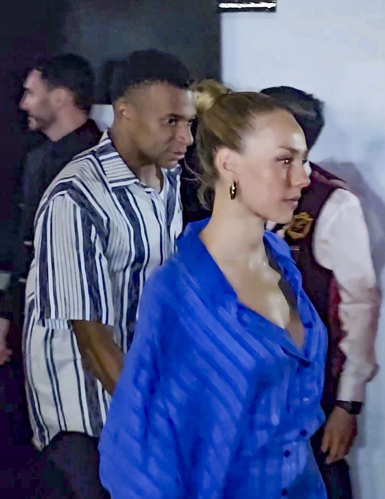 Kylian Mbappé y Ester Expósito disfrutaron de la vida nocturna de Miami tras la final del Mundial.