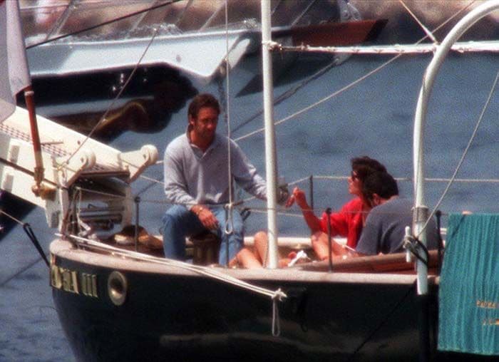 Carolina de Mónaco y Vincent Lindon