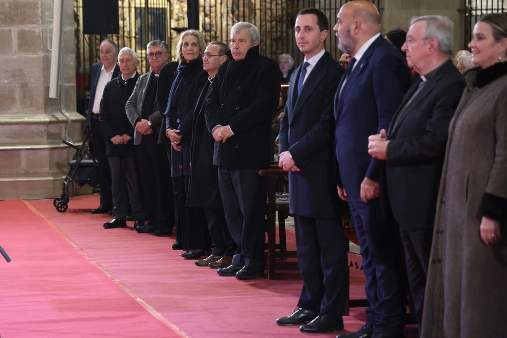 La infanta Elena en la Catedral Basilica de Santa Maria de Mallorca
