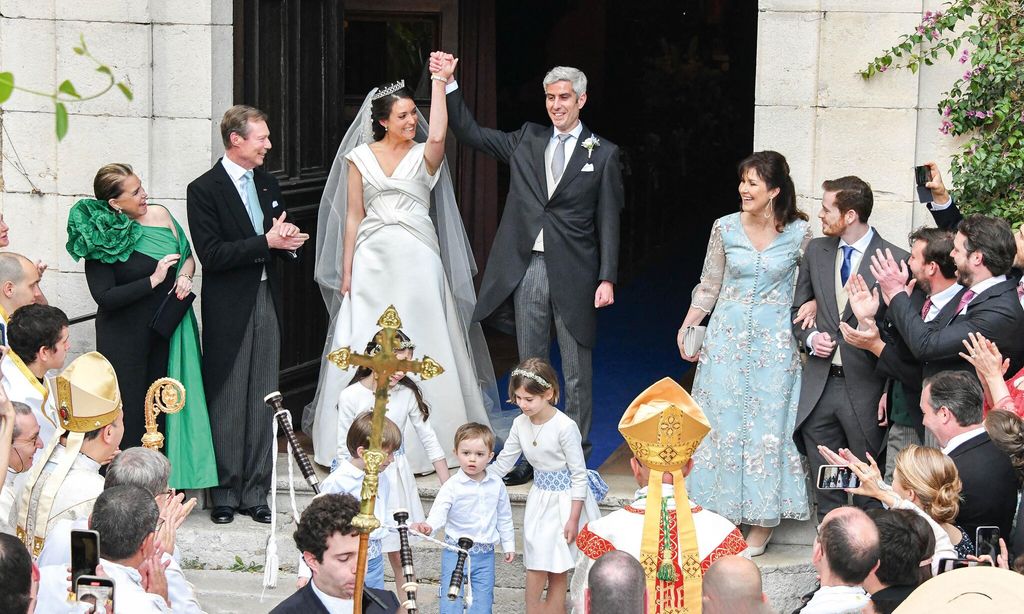HOLA4110 BODA ALEXANDRA DE LUXEMBURGO Y NICOLAS BAGORY