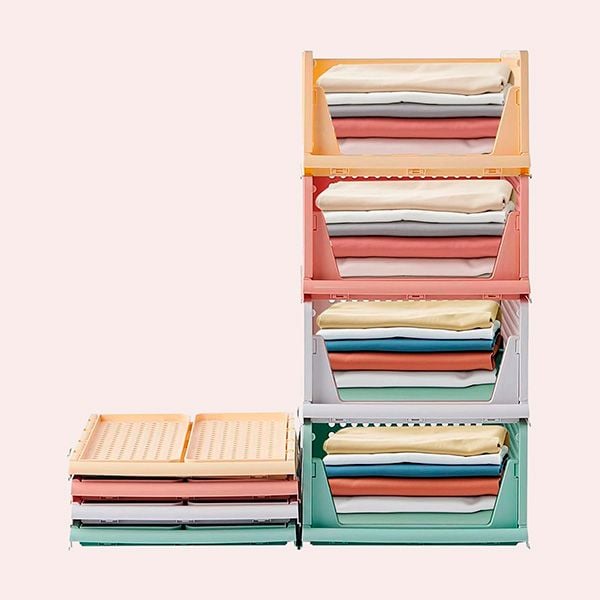 RMAN 4 pcs Organizador Armario Cajoneras Interior