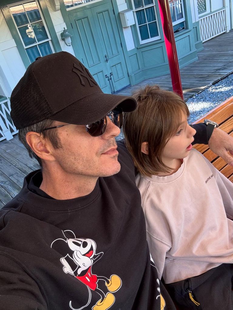 Mauricio disfruta hacer nuevos recuerdos con su pequeña Kai.