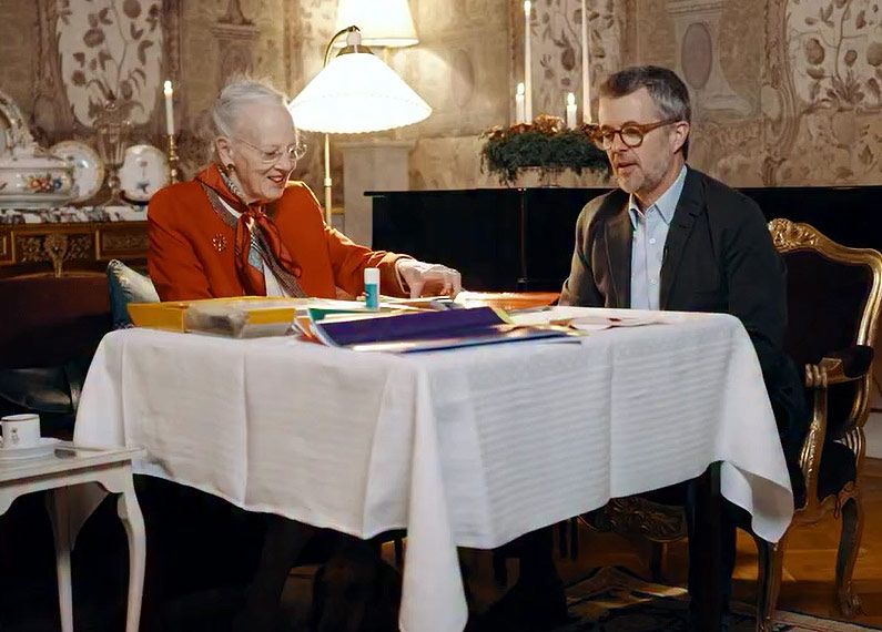 Federico y Margarita de Dinamarca