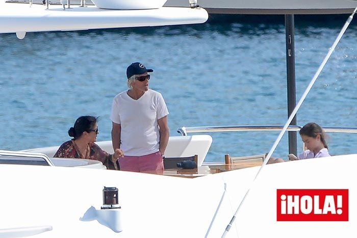 Michael Douglas y Catherine Zeta-Jones y su hija Carys