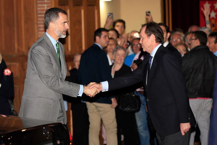 Jaime Alfonsín con el Rey 