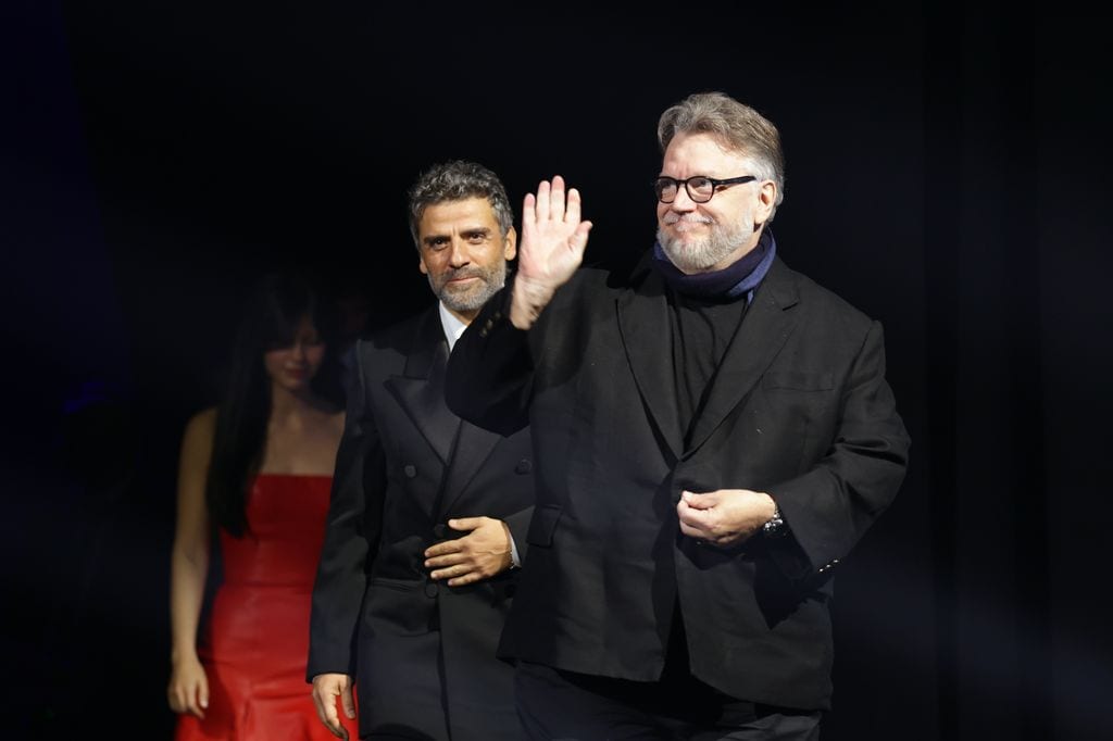Guillermo del Toro en el Festival Internacional del Cine de Palm Springs.