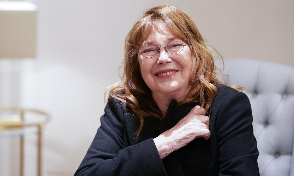Actress and singer Jane Birkin