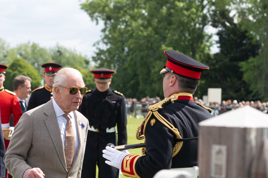 Carlos III en el Royal Windsor Horse Show