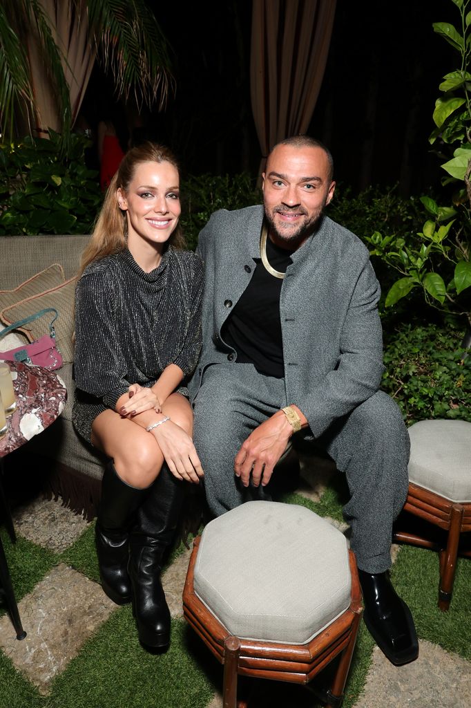 Alejandra Onieva y Jesse Williams en una fiesta en Los Ángeles, en noviembre de 2025