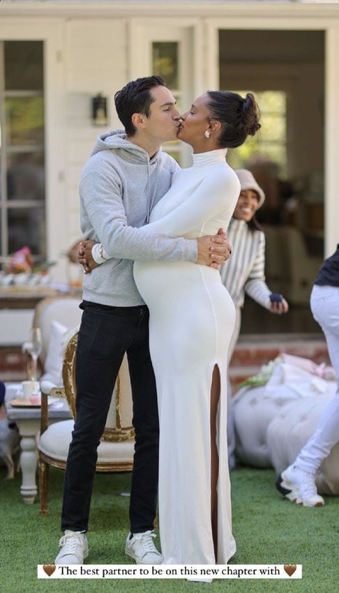 Jasmine Tookes baby shower