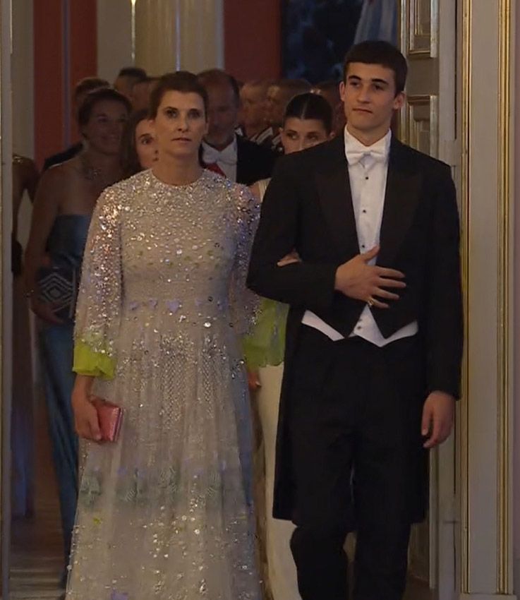 Rosario Nadal y su hijo Tassilo