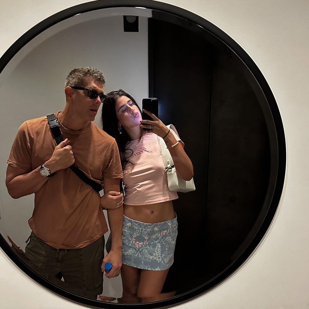Christian Meier con su esposa