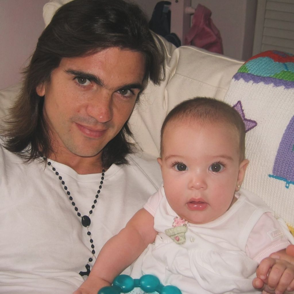 Juanes compartió varias fotos de los primeros años de Luna