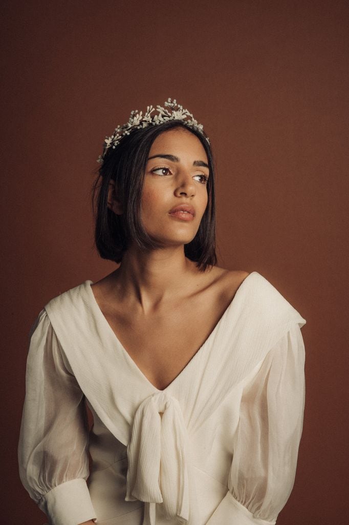 Tiaras de novia en alquiler y diademas Mimoki