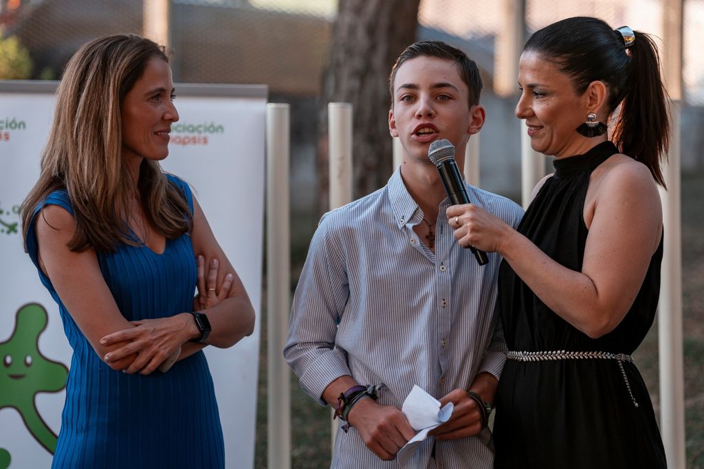 Ana Guadan, Daniel Pernia y María José Jiménez