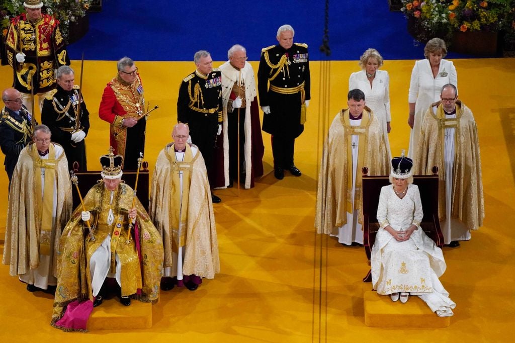El 6 de mayo de 2022 el rey Carlos III y la reina Camila fueron coronados en una ceremonia en la Abadía de Westminster.