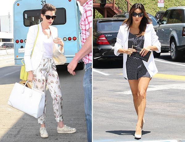 Blazer con estampado