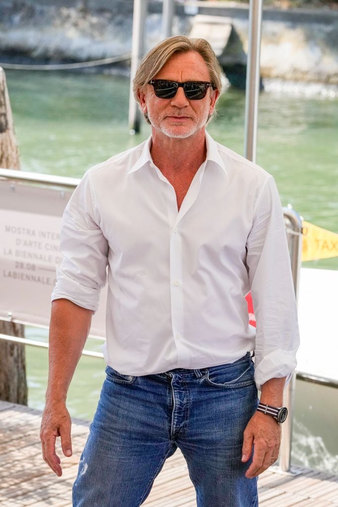  Daniel Craig sorprende con su cambio de look en la 81ª edición del Festival de Venecia para presentar su película 'Queer' el 3 de septiembre de 2024