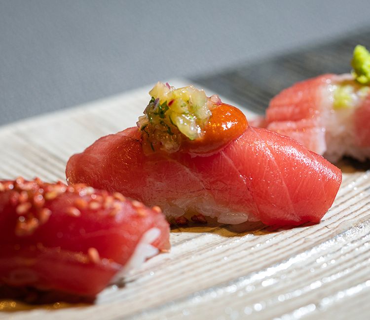 Nigiri chutoro al pastor