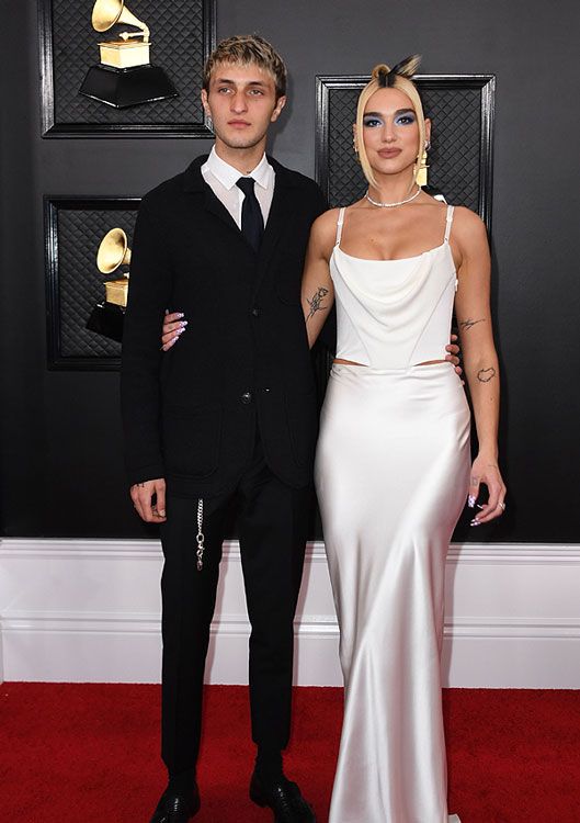 Imagen de Dua Lipa junto a su expareja Anwar Hadid 