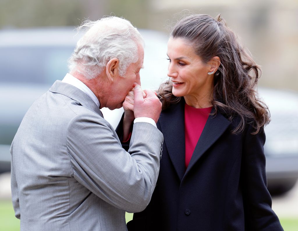 La reina Letizia visitó en 2022 el Reino Unido para inagurar una exposición sobre Zurbarán