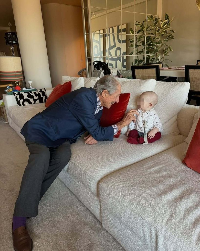 No solo fue un excelente padre, también era un gran abuelo