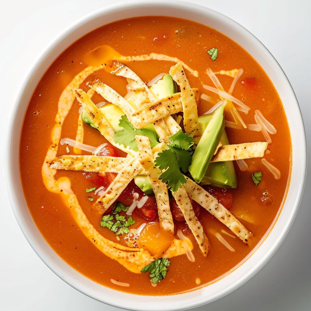 Puedes preparar esta sopa en versión vegana sustituyendo algunos de sus ingredientes de origen animal por otros vegetales.