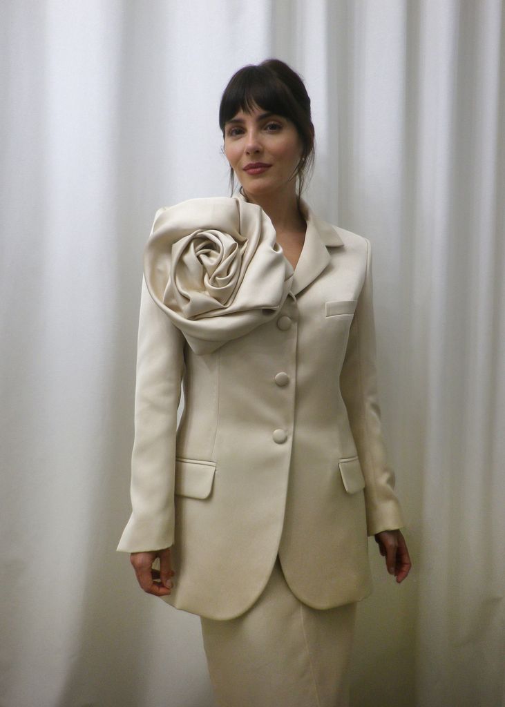 Andrea Duro, el look de su boda civil al detalle