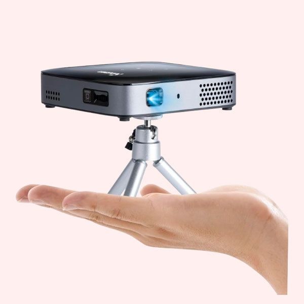 Mini Proyector Recargable, DLP 4K