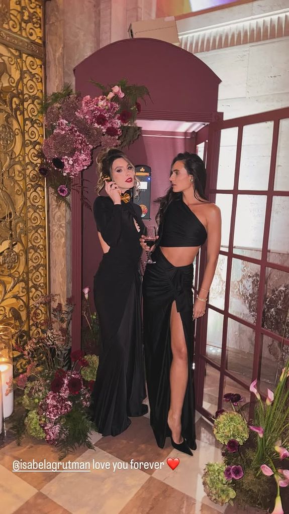 Lele Pons con la empresaria y diseñadora Isabela Grutman.