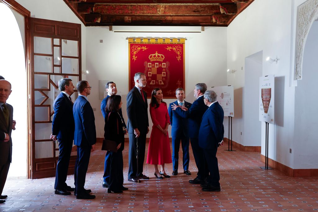 Los reyes Felipe y Letizia en la visita sobre los 1.200 años de la capitalidad de Jaén