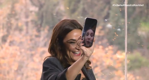 Ana Hinestrosa en videollamada con Toñi Moreno