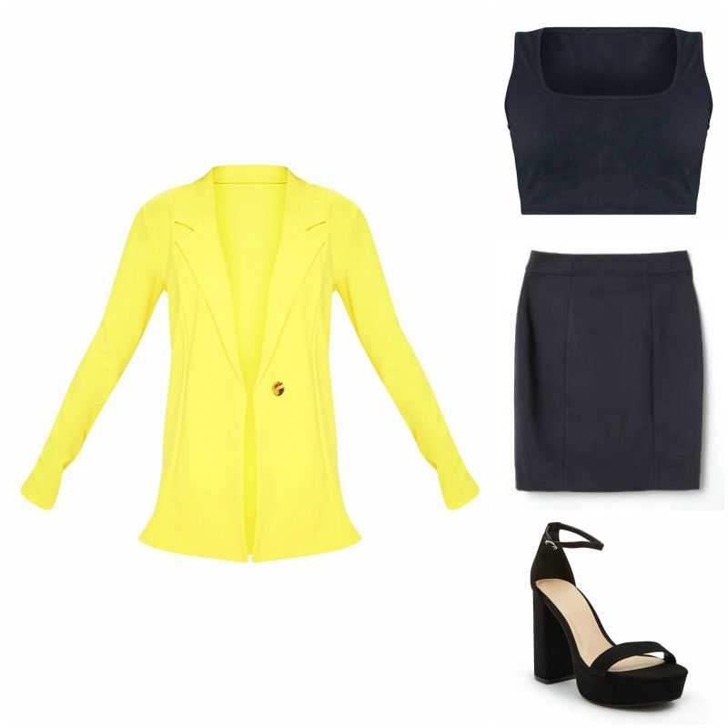 Collage para emula el look de Demi Lovato