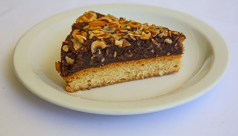 tarta de limón y pistachos