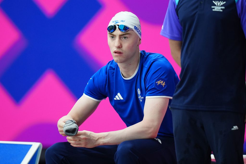 Sean McCann en una competición