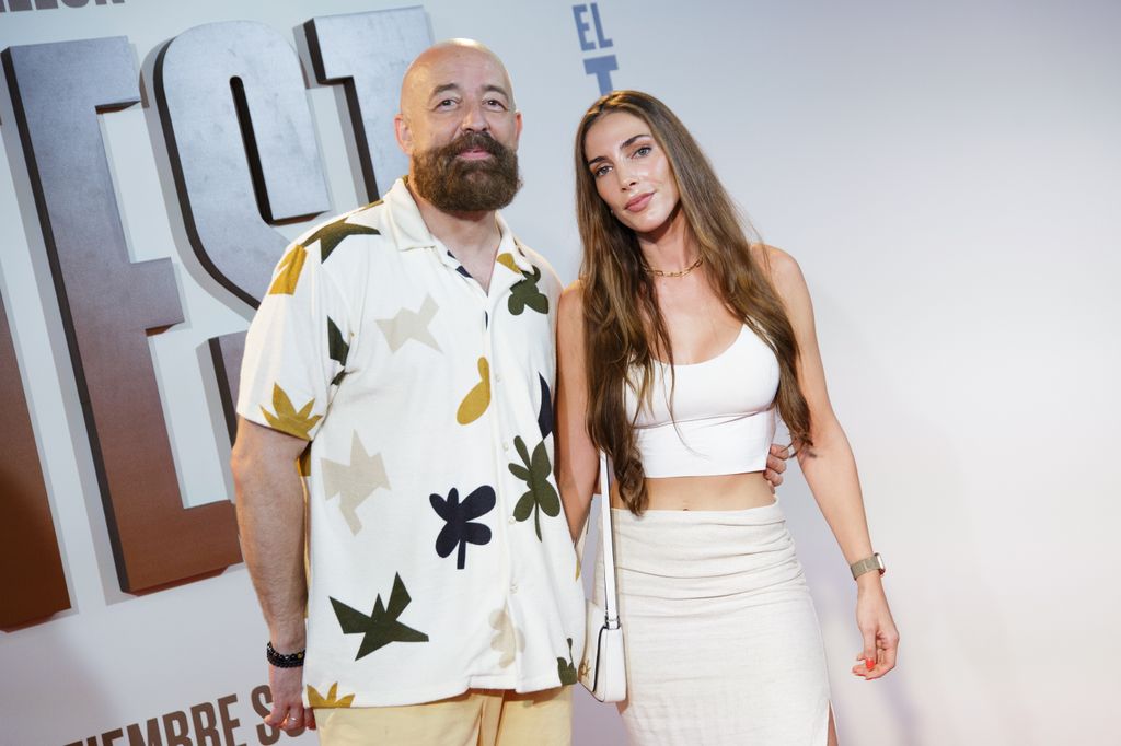 Goyo Jiménez y su pareja