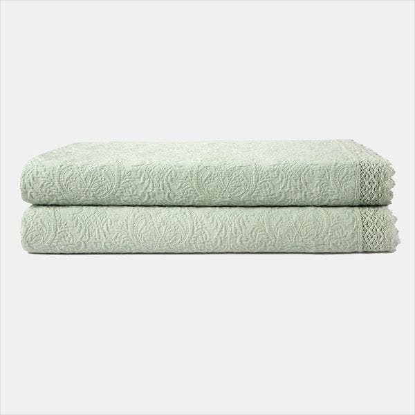 colcha verde