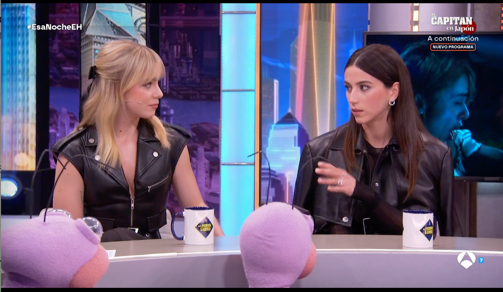 Clara Galle, Claudia Salas y Paula Usero en El Hormiguero